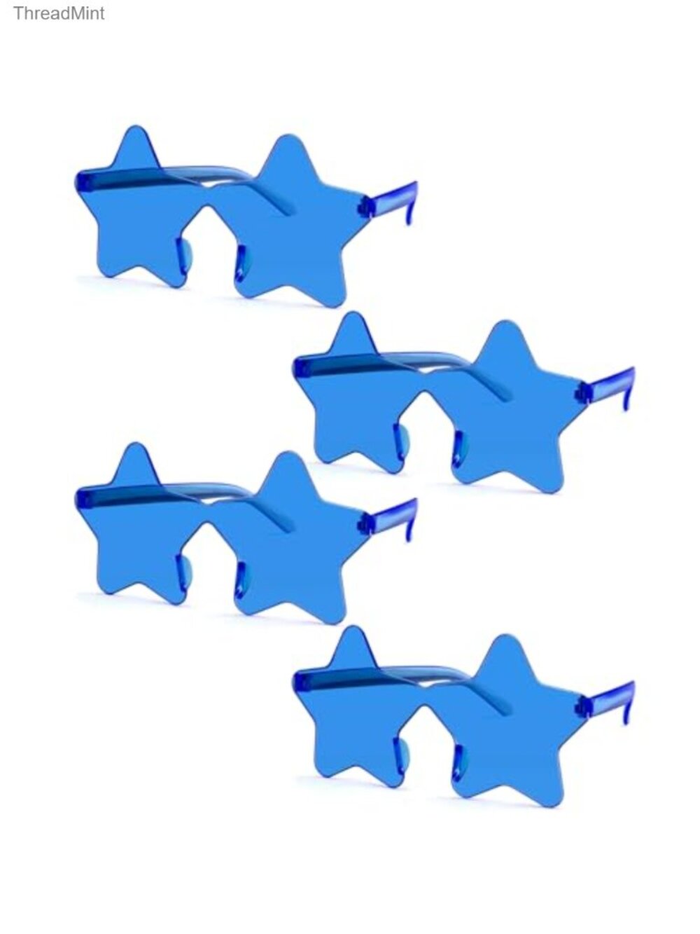 Star Shaped Party Sunglasses Plastic Adult Novelty Eyewear